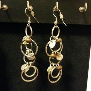 BOGO Beaded shell earrings